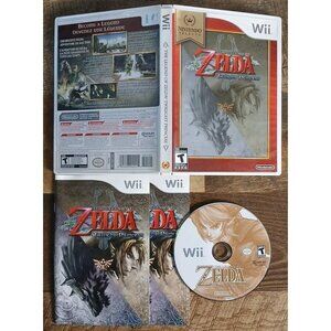 The Legend of Zelda: Twilight Princess (Nintendo Wii, 2019) Complete CIB -Tested